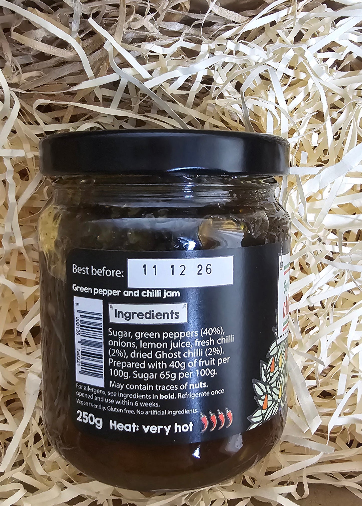 South Devon Chilli Farm β Extreme Chilli Jam (250g) πΆπ₯