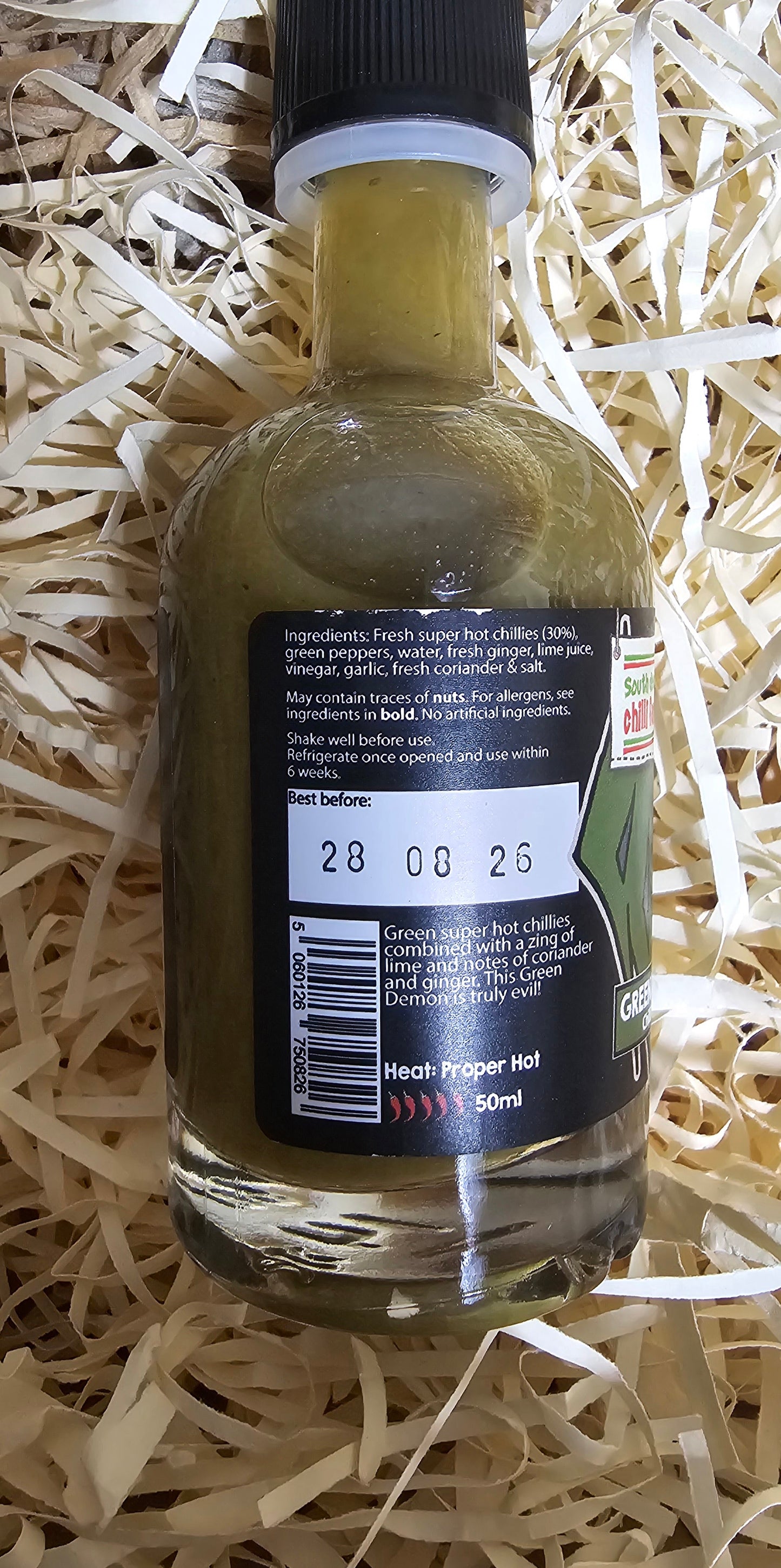 South Devon Chilli Farm β Green Demon Chilli Sauce (50ml) πΆπΉ