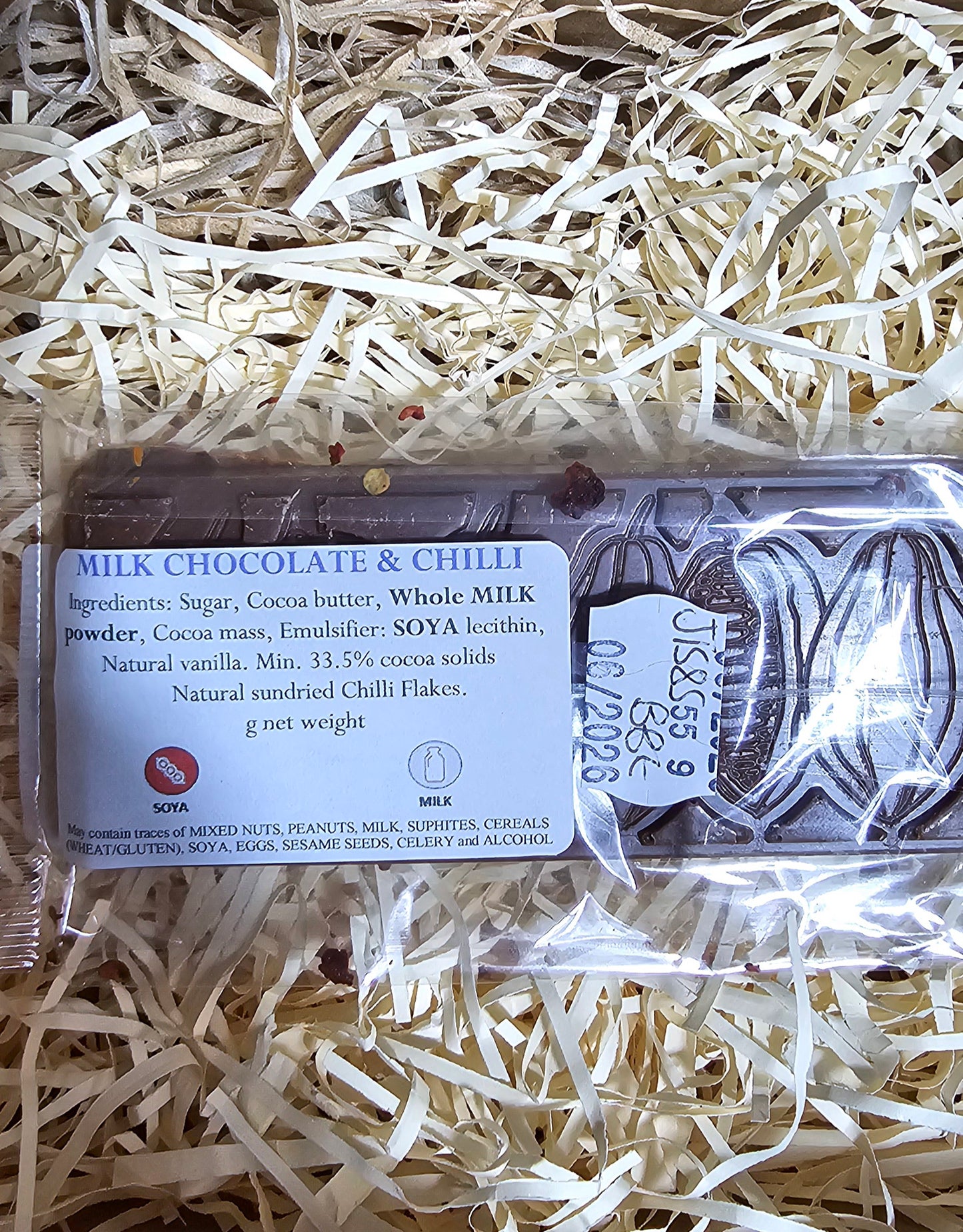 Milk chocolate & Chilli Bar