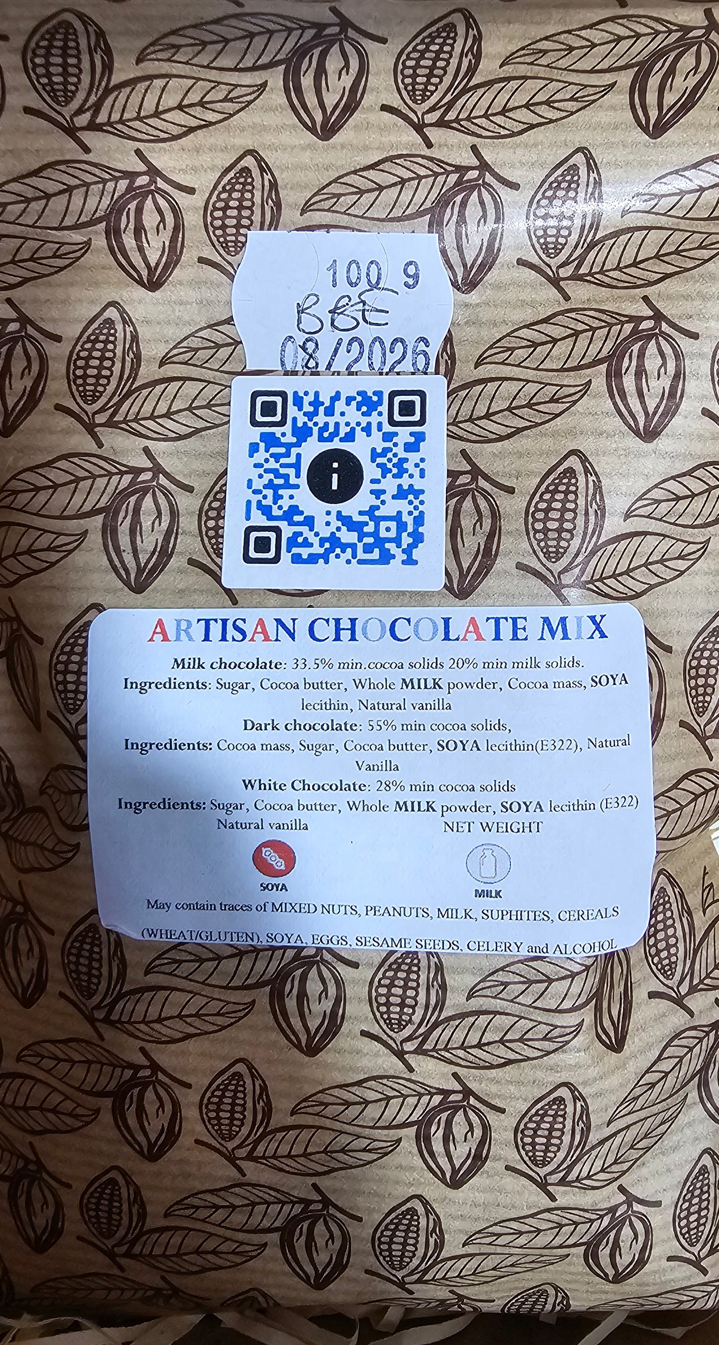 Artisan Chocolate Buttons Mix (100g)