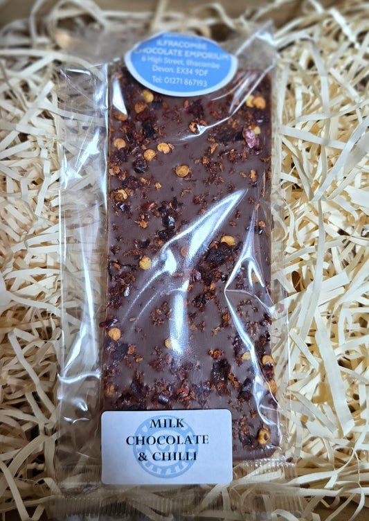 Milk chocolate & Chilli Bar