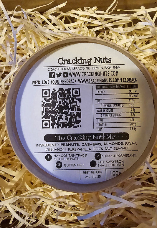 The Cracking Nuts Mix – Sweet & Salted Perfection