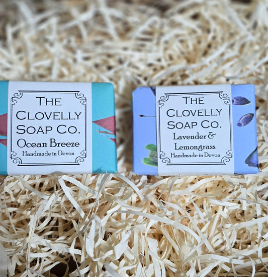 Clovelly Soap Company Artisan Soap Bar X2