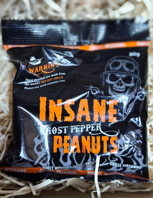 Insane Ghost Pepper Peanuts (80g)