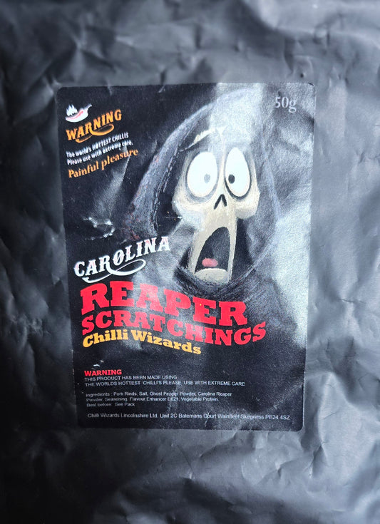 Carolina Reaper Pork Scratchings – 50g